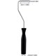 thumbnail image 3 of Rodillo de fibra de vidrio Rodillo de laminación de burbujas de fibra de vidrio de aleación de aluminio con mango de ABS negro para trabajos de resina GRP FRP (0,39 ¡Á1,96) Sailing Electrónica, 3 of 5