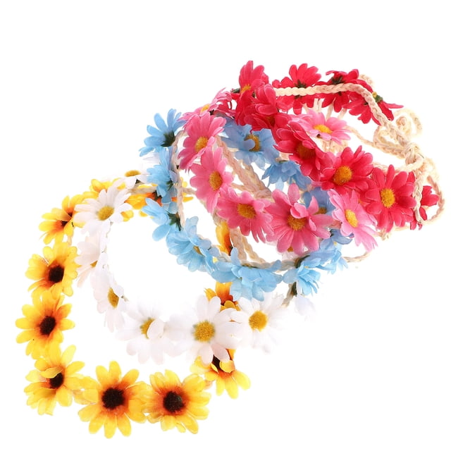 KALLORY 5Ud Floral Para Mujer Con Simuladas En Colores Surtidos Para Y Evento