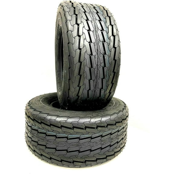 🛞 (2) Trailer Tires 20.5x8-10 205/65D10 10PR Load Range E Heavy Duty 20.5x8.0-10 🚚
