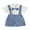 Blue, variant on Suealasg Infant Baby Boy Gentleman Suit Outfit Short Sleeve Romper with Bow Tie+ Suspender Shorts 2 Piece Newborn Toddler Easter Formal Clothes Set