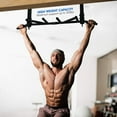thumbnail image 2 of Yes4All Joist Mount / Multi Grips Chin Up Bar, Black, Single, 2 of 7