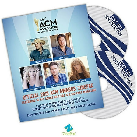 Official 2013 ACM Awards 'ZinePak (2CD) (Walmart Exclusive)