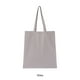 thumbnail image 5 of Bolso de compras Qarigey de algodón gris claro capacidad grande, 5 of 6