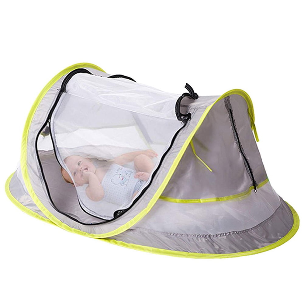 Baby Beach Tent Portable Up Tent UPF 50+ Sun Shelters Baby Shade with Mosquito Net Sun Shade