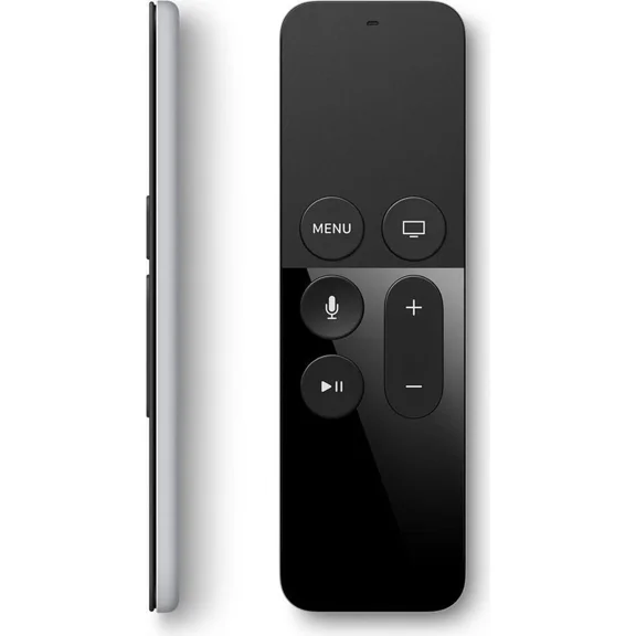 Restored Apple TV Remote MG2Q2ZMA for Apple TV Siri 4th Gen Black (Refurbished)