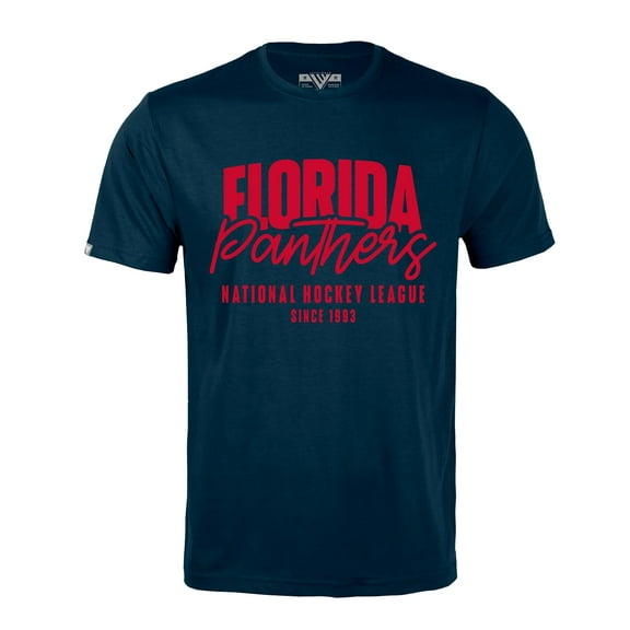Men's Levelwear  Navy Florida Panthers  Richmond Response T-Shirt