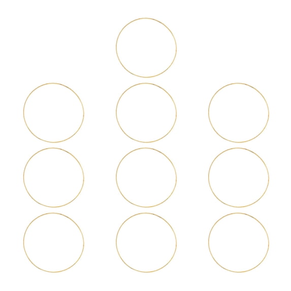 10PCS Dreamcatcher DIY Circles Round Metal Rings DIY Adornment Accessories SHANGJUE