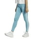 thumbnail image 1 of Leggins adidas Essentials de 3 rayas para mujer, azul/blanco, talla S, 1 of 3