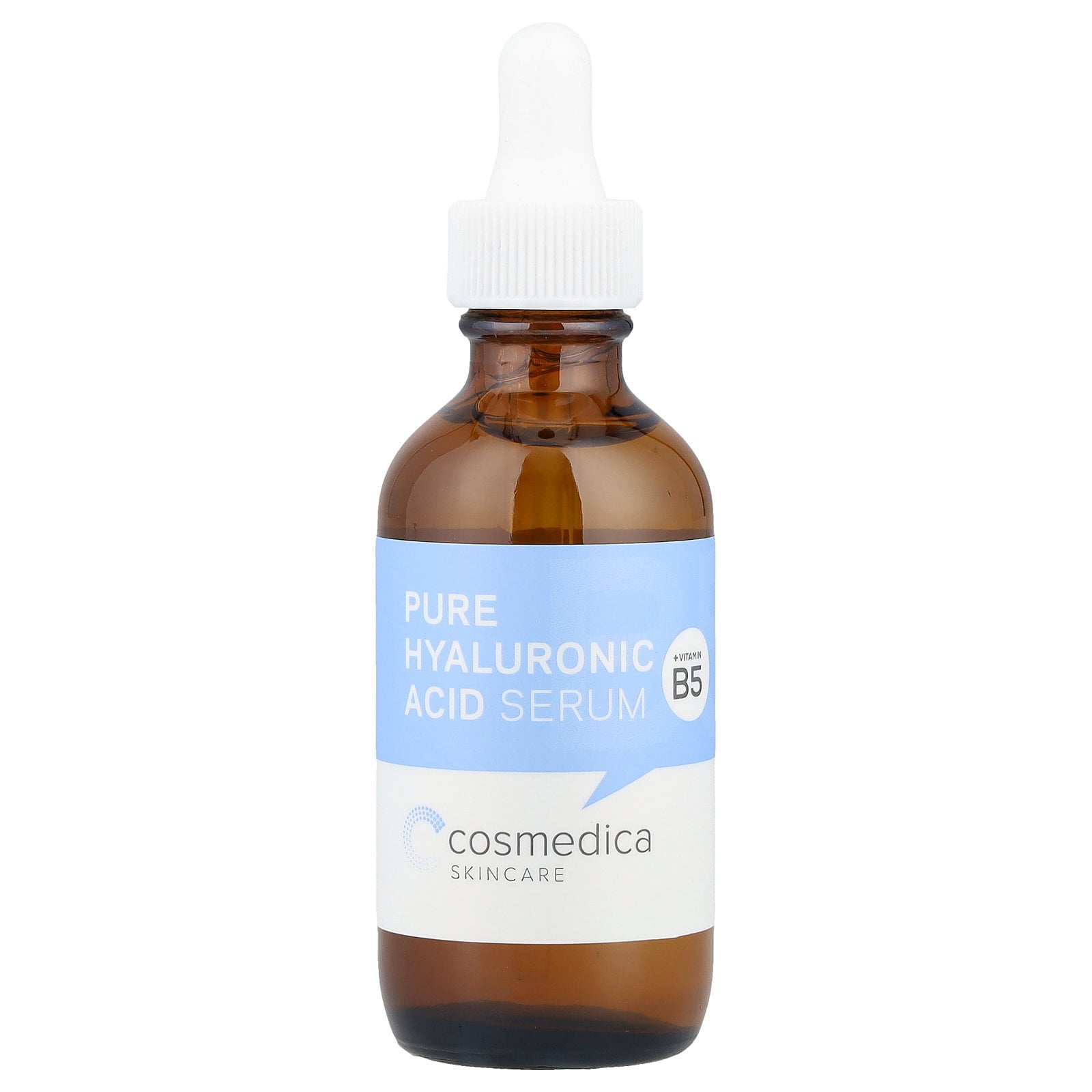 Cosmedica Skincare Pure Hyaluronic Acid Serum + Vitamin B5, 2 oz (60 ml)