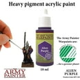 thumbnail image 6 of The Army Painter Alien Purple Warpaint - Acrylic Non-Toxic Heavily Pigmented Water Based Paint for Tabletop Roleplaying, Boardgames, and Wargames Miniature Model Painting, 6 of 7