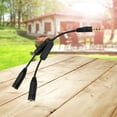thumbnail image 2 of Stereo Plug Adapter Black 1Pcs 6.88X0.31X0.31in For Home Use, 2 of 4
