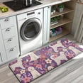 thumbnail image 3 of Goldendoodle Dog and Flower Floral Kitchen Rug Mat,Kitchen Runner Rugs Non Skid Washable,Decorative Kitchen Floor Mats for Kitchen,Sink,Laundry,17"x47.2", 3 of 7