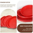 thumbnail image 2 of FUEENIRVA Sieve Strainer Plastic Round Flour Sifter Easy to Clean 1Set, 2 of 8