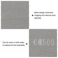 thumbnail image 4 of Uxcell 30pcs 500 Grits Mesh Sanding Screen Sheets 4-1/2" x 11" Wet or Dry Sandpaper Pads for Wood Metal Automotive, 4 of 6
