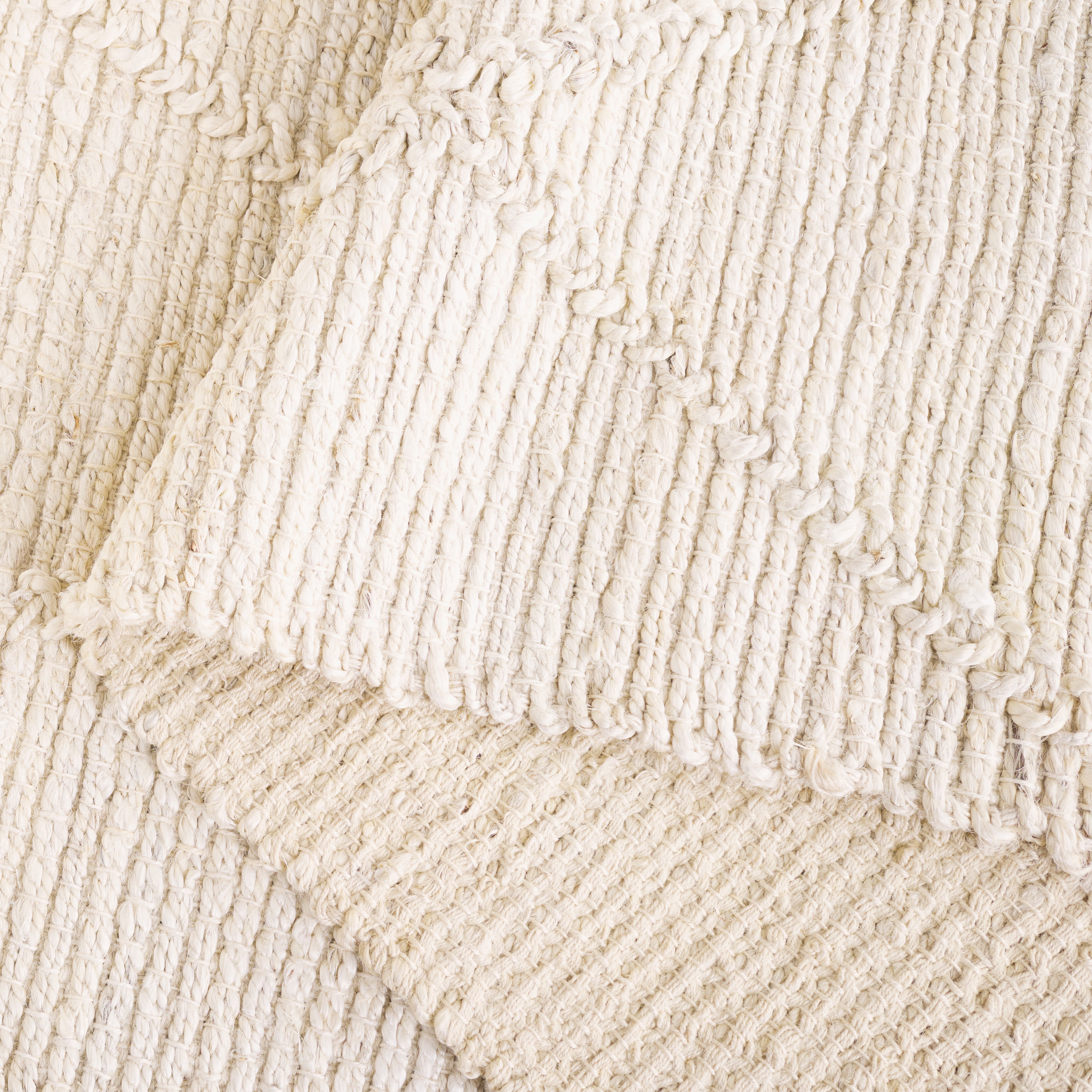 SAFAVIEH Martha Stewart Natural Fiber Diamond Area Rug, Natural, 4' x 6'