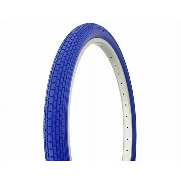 Tire Duro 26" x 2.125" Blue/Blue Side Wall HF-120A. Bicycle tire, bike tire, beach cruiser bike tire, cruiser bike tire