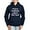 Navy, variant on CafePress - INSPIRING HAIR STYLIST - Pullover Hoodie, Classic & Comfortable Hooded Sweatshirt