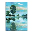 thumbnail image 1 of Gango Home Decor Modern Lacamas Lake by Gregory Gorham (Printed on Paper); One 12x16in Unframed Paper Poster, 1 of 3