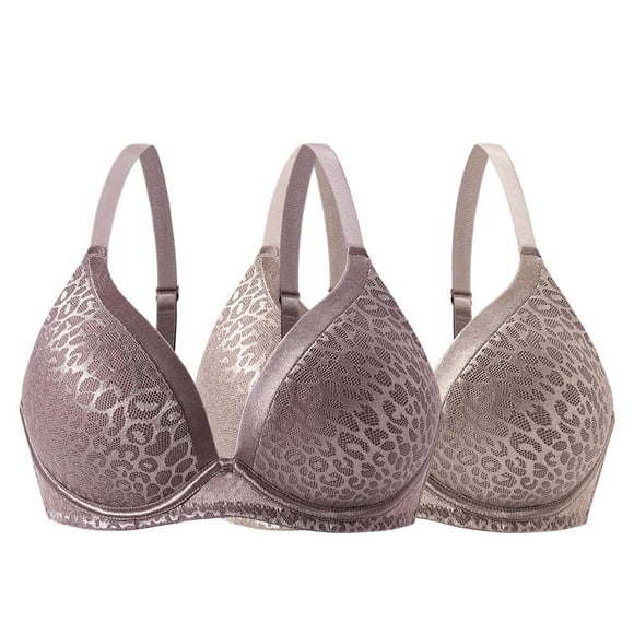 Brassiere Secret Treasures para Mujer, Corte Laser con Varilla Multicolor Talla 36B, 2 Piezas