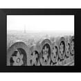 thumbnail image 2 of Okula, Carina 14x12 Black Modern Framed Museum Art Print Titled - Paris No. 8, 2 of 5