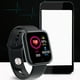 thumbnail image 5 of Y68 Smartwatch Monitor de Ritmo Cardíaco Rastreador de Actividad Física Reloj Inteligente para Monitoreo del Sueño Toma de Fotos Remota Negro, 5 of 5