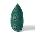 thumbnail image 2 of Twilight Blossom Indoor/Outdoor Pillow with Removable Cover in Green 18x18, 2 of 6