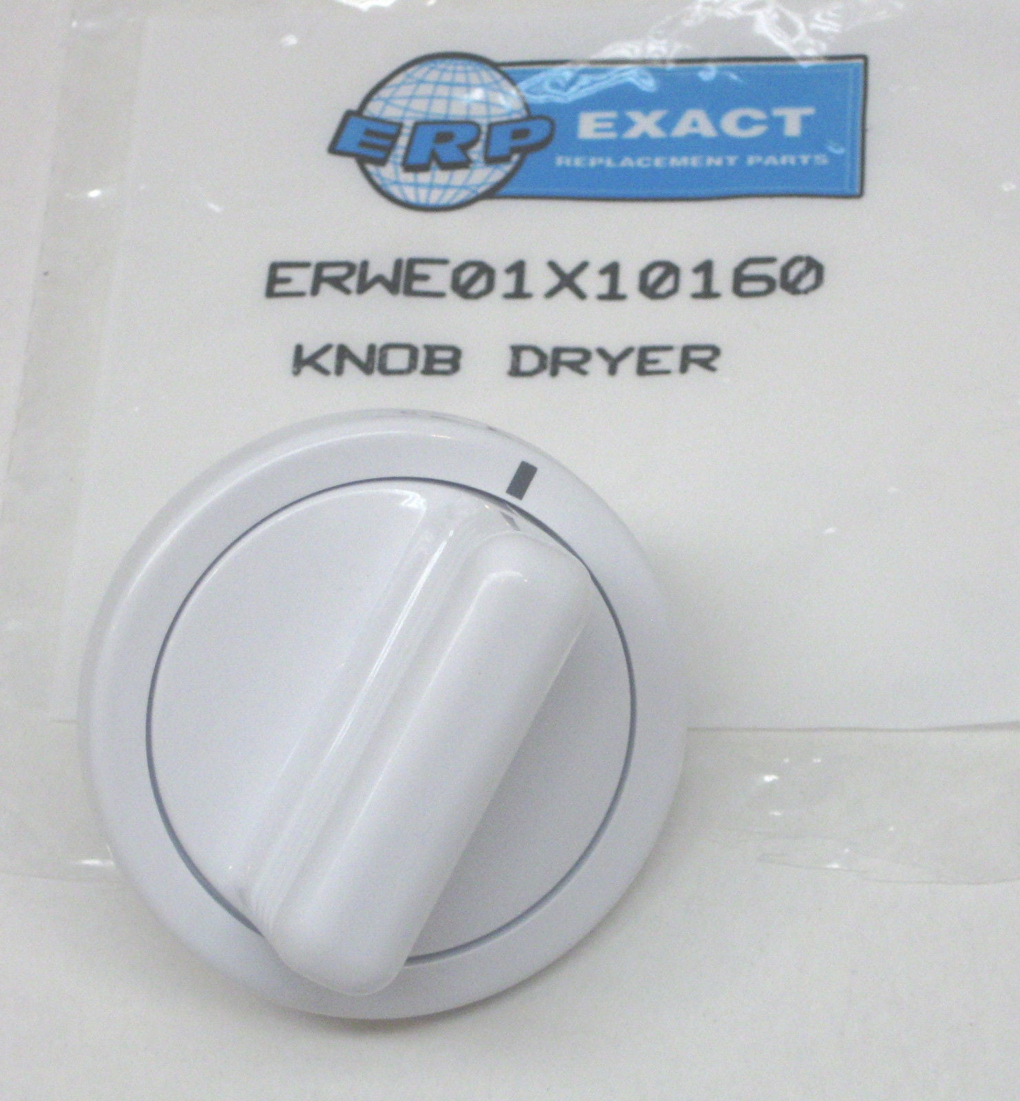 Plastic White Timer Knob WE01X10160 Fit for Washing Machine Washer Dryer 