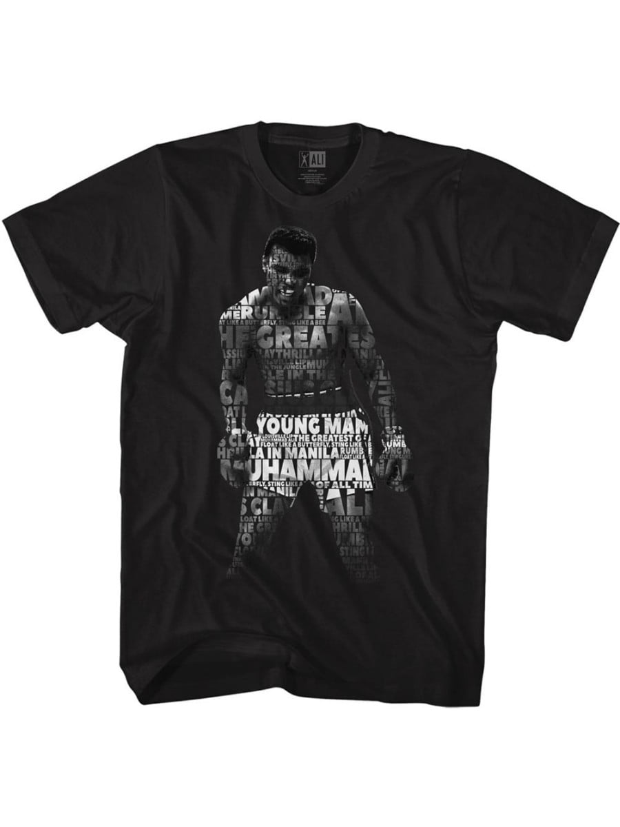 Muhammad Ali GOAT Greatest of all Time Black Premium T-Shirt Boxing 