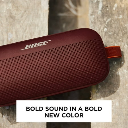 Bose - SoundLink Flex Portable Bluetooth Speaker with Waterproof/Dustproof Design - Carmine Red