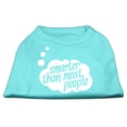 thumbnail image 6 of Pet Dog  Cat Shirt Screen Printed, "Smarter Than Most People", 6 of 11