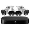 Lorex D86182T-48DA-E 4K Ultra HD Analog 8-Channel Security System With 2 TB DVR And Four 4K Ultra HD Bullet Security Cameras