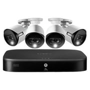 Lorex D86182T-48DA-E 4K Ultra HD Analog 8-Channel Security System With 2 TB DVR And Four 4K Ultra HD Bullet Security Cameras