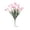 🍒 Pink_New#2508, variant on Artificial Green Plants Wedding Decor Sweet Style Spring Grass Orchid Bouquet • Lifelike Plastic Floral Stems • Home Decoration Arrangement 2 Pack