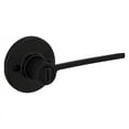 thumbnail image 3 of 1-pack Kwikset Ladera Privacy Lever - Matte Black, Interior Door Handle Set - 1 Pack — Residential Use, Standard Application, 3 of 8