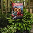 thumbnail image 2 of Pomeranian Two Hearts Garden Flag, 2 of 5