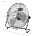 thumbnail image 5 of Ventilador de Piso y Pared Houzer Gris 23' 3 Aspas Metal Potente, 5 of 5