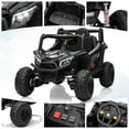 thumbnail image 3 of 4WD Kids Ride On UTV with Remote Control, Spring Suspension Off Road Electric Truck for 3-8 Years Outdoor Play, 3 of 7