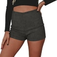thumbnail image 3 of Sparkly Rhinestone Shorts for Women Summer Casual High Waisted Slim Fit Hot Shorts Night Party Dance Clubwear, 3 of 6