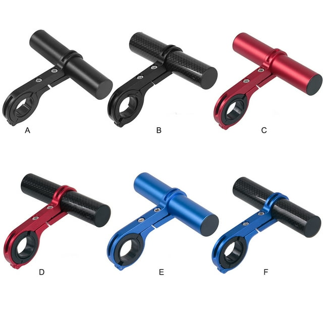 VONKY Rallonge de Guidon Universelle Support de Cellulaire Double Support Pièces de Cyclisme Extérieur Alliage d'Aluminium Bleu
