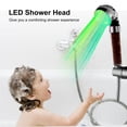 thumbnail image 3 of Amdohai LED Shower Head with Filter Filtration 3 Color Light Automatically, 3 of 7
