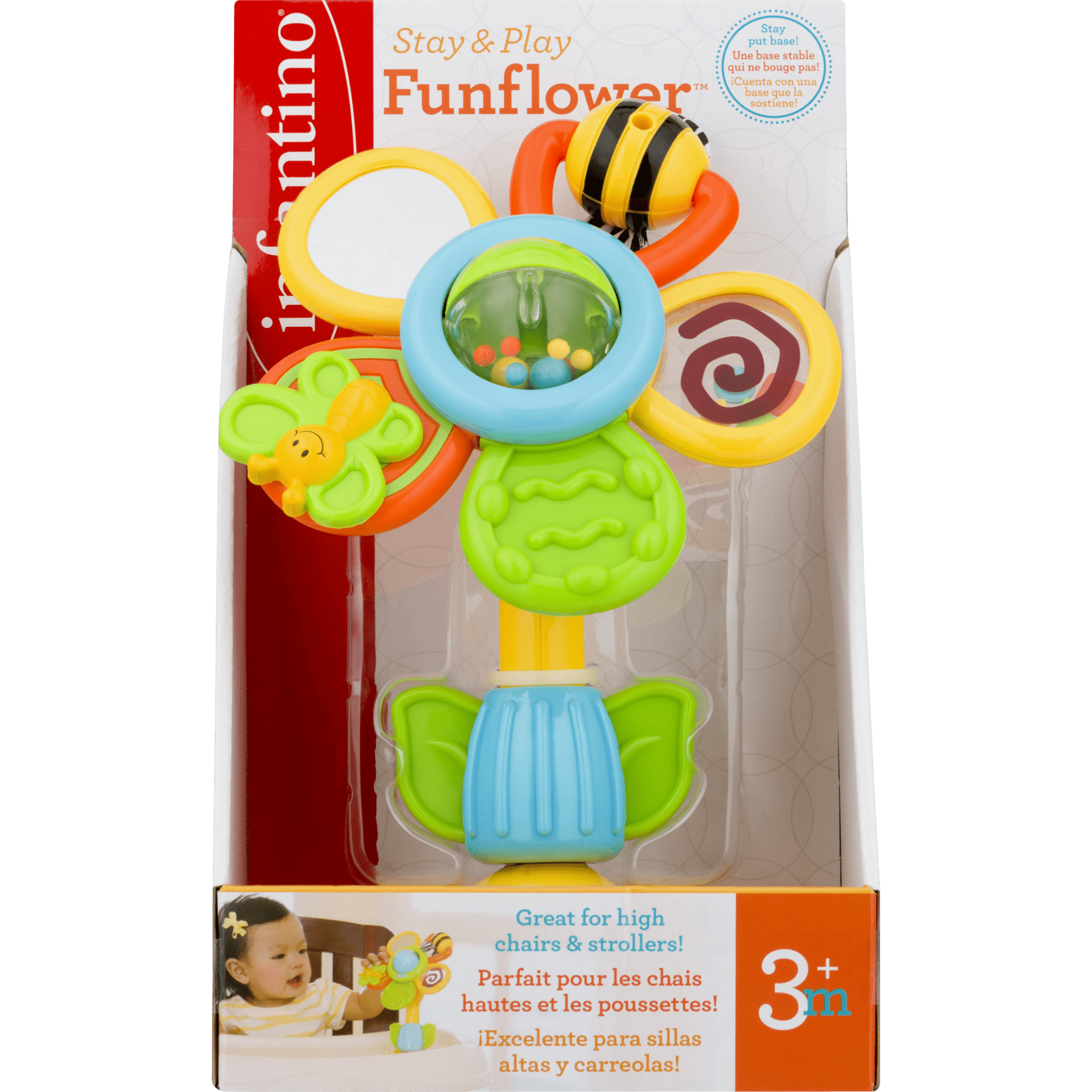 Infantino Stay & Play Fun Flower 3 m 1 0 CT Walmart