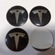 thumbnail image 5 of For Tesla Model Center Caps Hub Cover Screw Cap Logo Kit Decorative Tires Cap Modification Accessories Black Black Label, 5 of 5