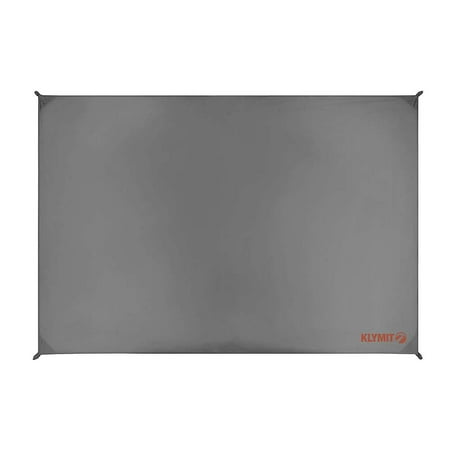 UPC: 0846647006339 | Klymit Cross Canyon 2-Person Tent Footprint  84×51.5in  Gray