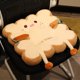 thumbnail image 2 of almohada de felpa con forma de pan, expresión facial, pan tostado suave, comida, sofá, cojín, muñeco de peluche, juguete para niños, adultos, regalo, hogar, cama, decoración de la habitación, 2 of 5
