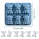 thumbnail image 5 of Mini molde for cubitos de hielo Highland Cow: adorables cubitos de hielo 3D for bebidas, fiestas y regalos únicos, 5 of 6
