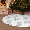 thumbnail image 6 of Sikiie Turtle 30-48 inches {designName} Print Christmas Tree Skirt Snowman Xmas Tree Skirt with Edge Christmas Decorations for Holiday Party36", 6 of 7