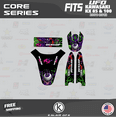 thumbnail image 3 of Kalair GFX Graphics Kit for Kawasaki KX85 UFO RESTYLE (2001-2013) Core Series, 3 of 5