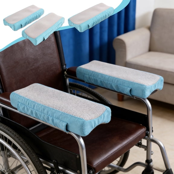Dianli Wheelchair Foam Arm Pads Armrest Cushion Memory Foam Chair Cushion for Wheelchair Office Chair Gaming Chair Comfort Support