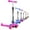 Pink, variant on Kids 3 Wheel Scooter with Light Wheels, Adjustable Height, Lean to Steer for Ages 2-6