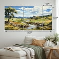 thumbnail image 4 of Designart "Lake And River Calm I" Landscapes Metal Wall Decor Set, 4 of 5